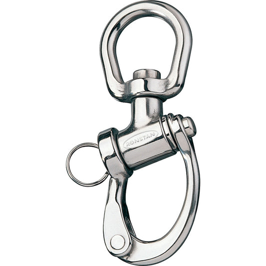 Ronstan Trunnion Snap Shackle - Large Swivel Bail - 122mm (4-3/4") Length [RF6321]